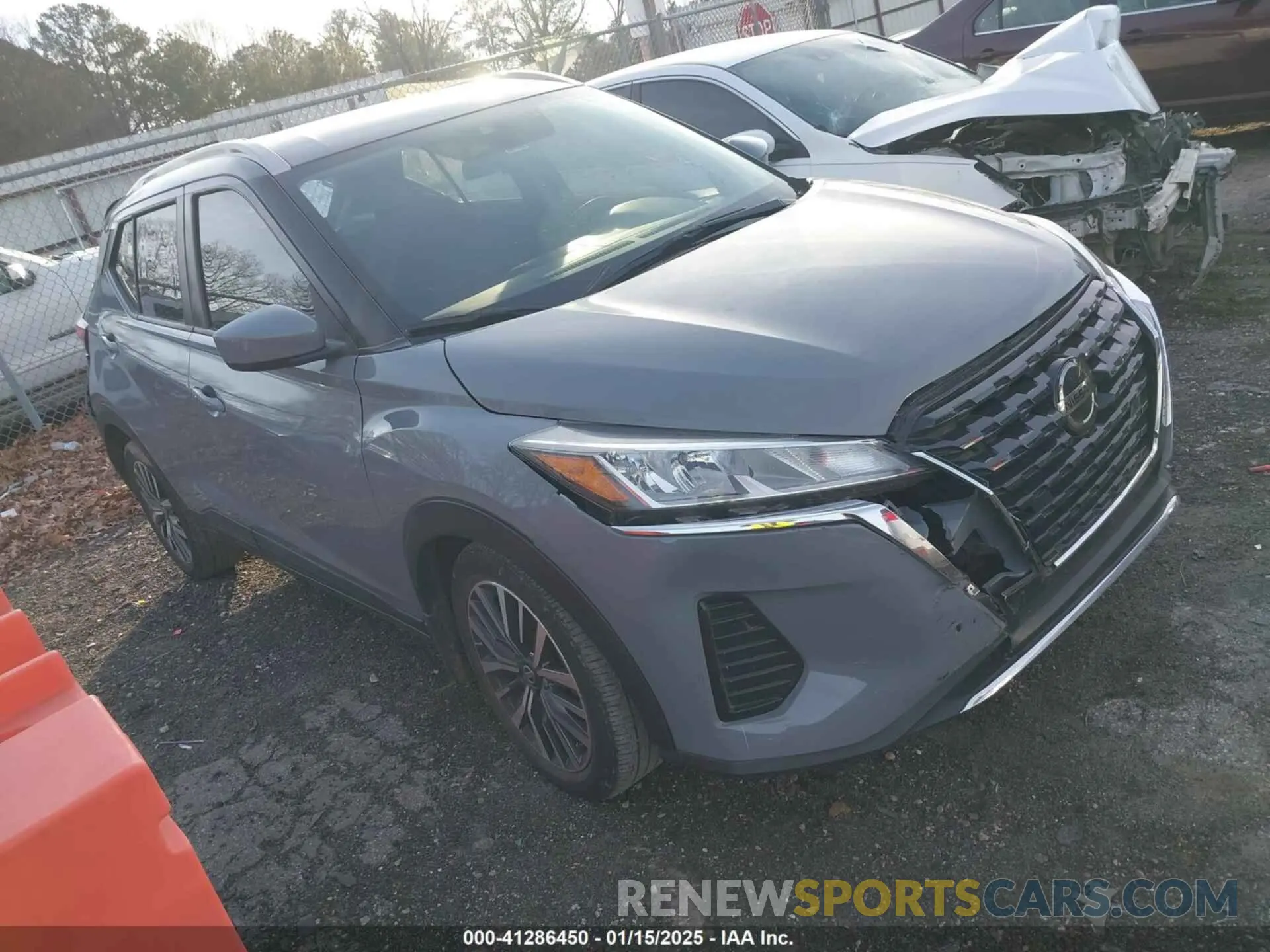 1 Photograph of a damaged car 3N1CP5CV2ML562586 NISSAN KICKS 2021