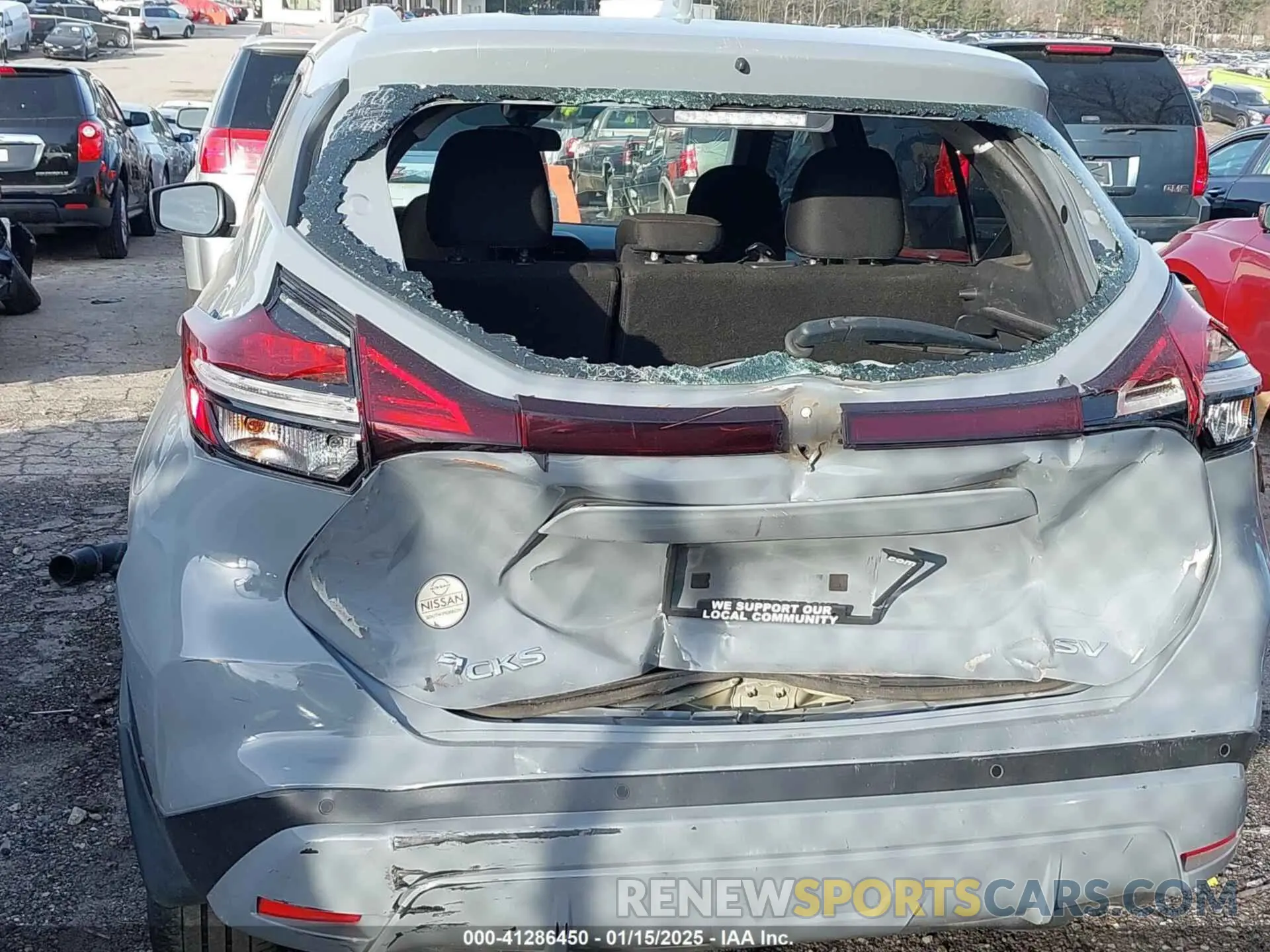 6 Photograph of a damaged car 3N1CP5CV2ML562586 NISSAN KICKS 2021
