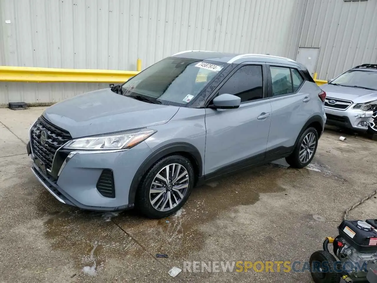 1 Photograph of a damaged car 3N1CP5CV3ML473965 NISSAN KICKS 2021