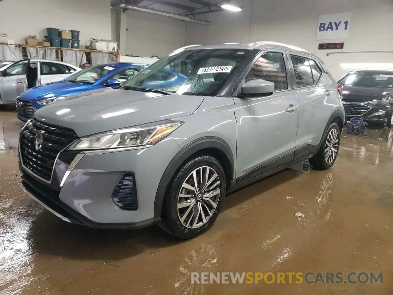 1 Photograph of a damaged car 3N1CP5CV3ML480334 NISSAN KICKS 2021