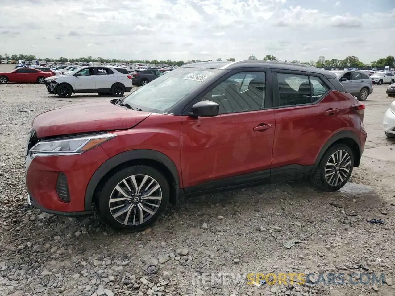 1 Photograph of a damaged car 3N1CP5CV3ML516006 NISSAN KICKS 2021