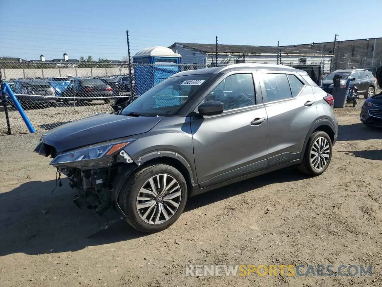 1 Photograph of a damaged car 3N1CP5CV3ML533436 NISSAN KICKS 2021