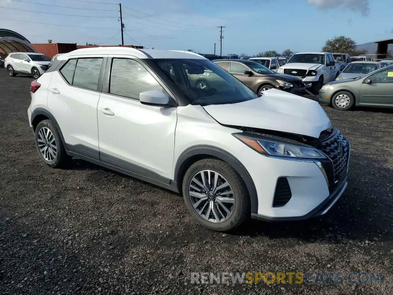 4 Photograph of a damaged car 3N1CP5CV3ML537468 NISSAN KICKS 2021