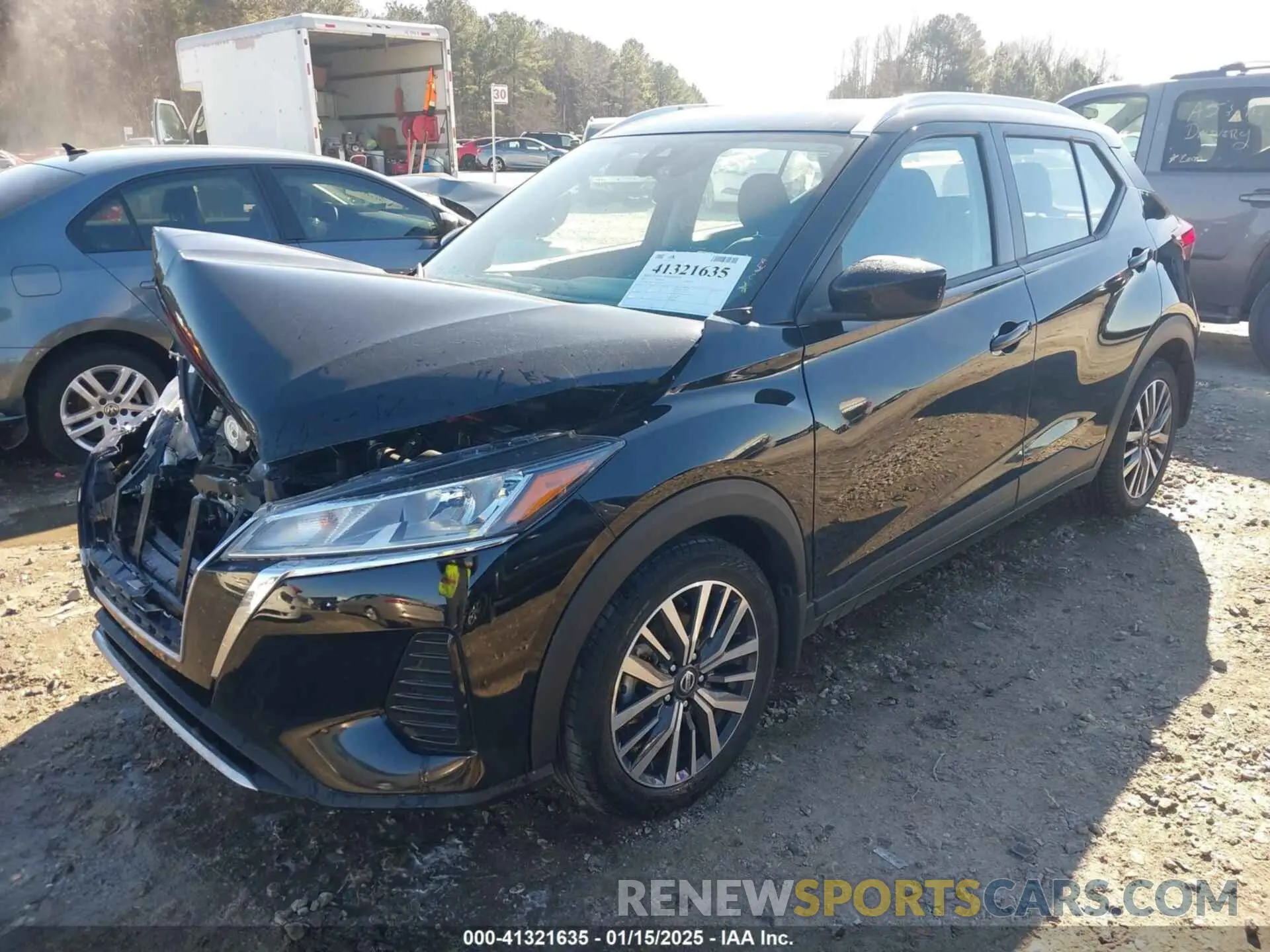 2 Photograph of a damaged car 3N1CP5CV4ML503037 NISSAN KICKS 2021