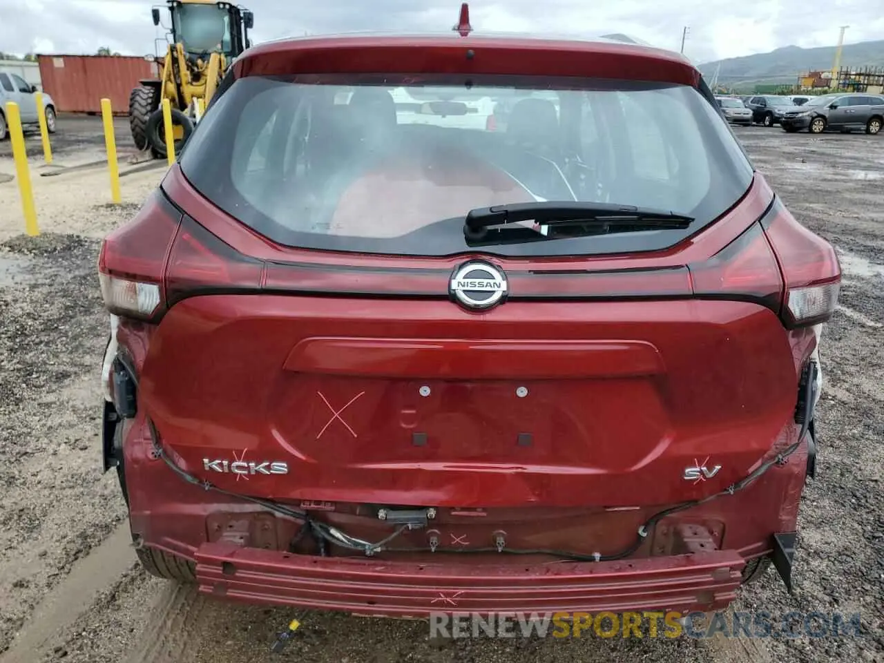 6 Photograph of a damaged car 3N1CP5CV4ML523157 NISSAN KICKS 2021