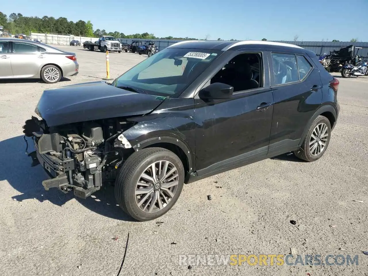 1 Photograph of a damaged car 3N1CP5CV4ML526124 NISSAN KICKS 2021