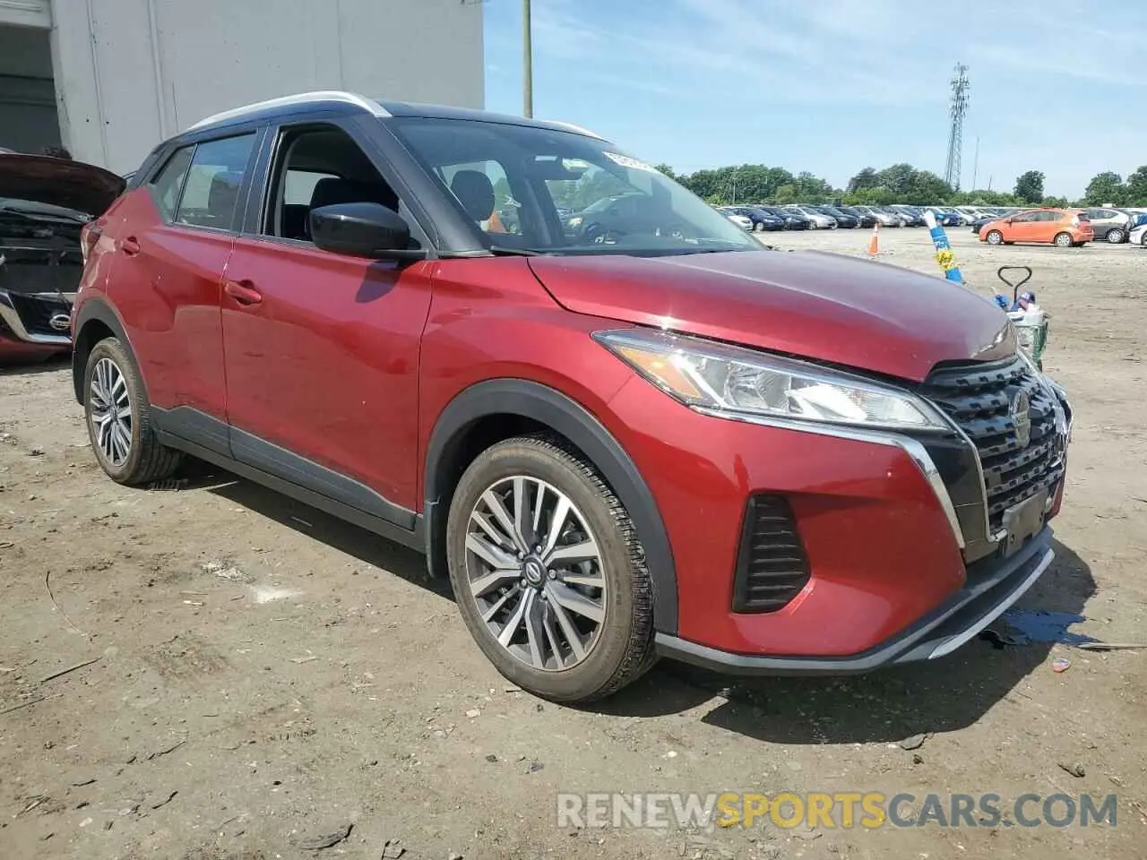 4 Photograph of a damaged car 3N1CP5CV4ML547541 NISSAN KICKS 2021