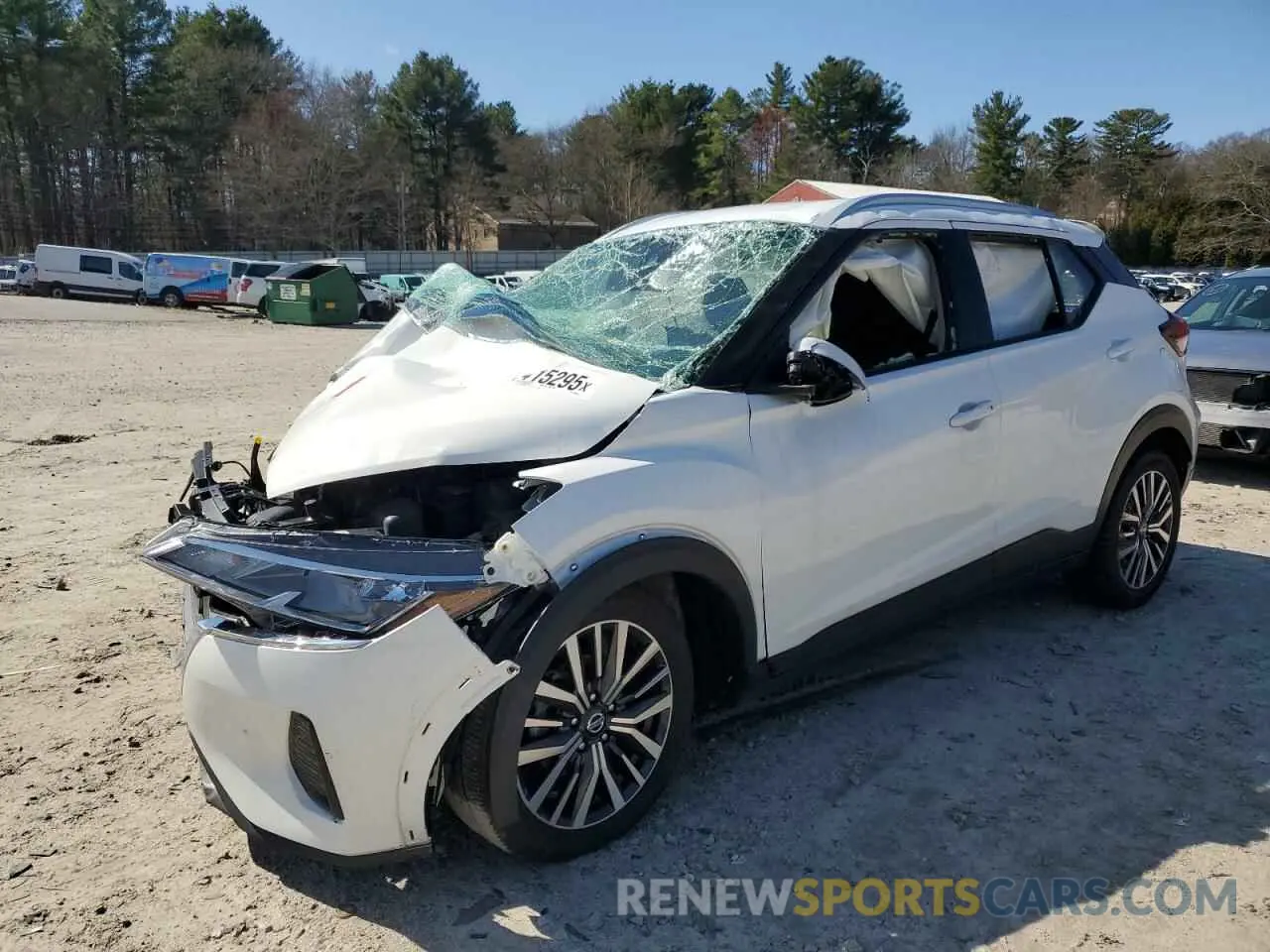 1 Photograph of a damaged car 3N1CP5CV5ML466225 NISSAN KICKS 2021