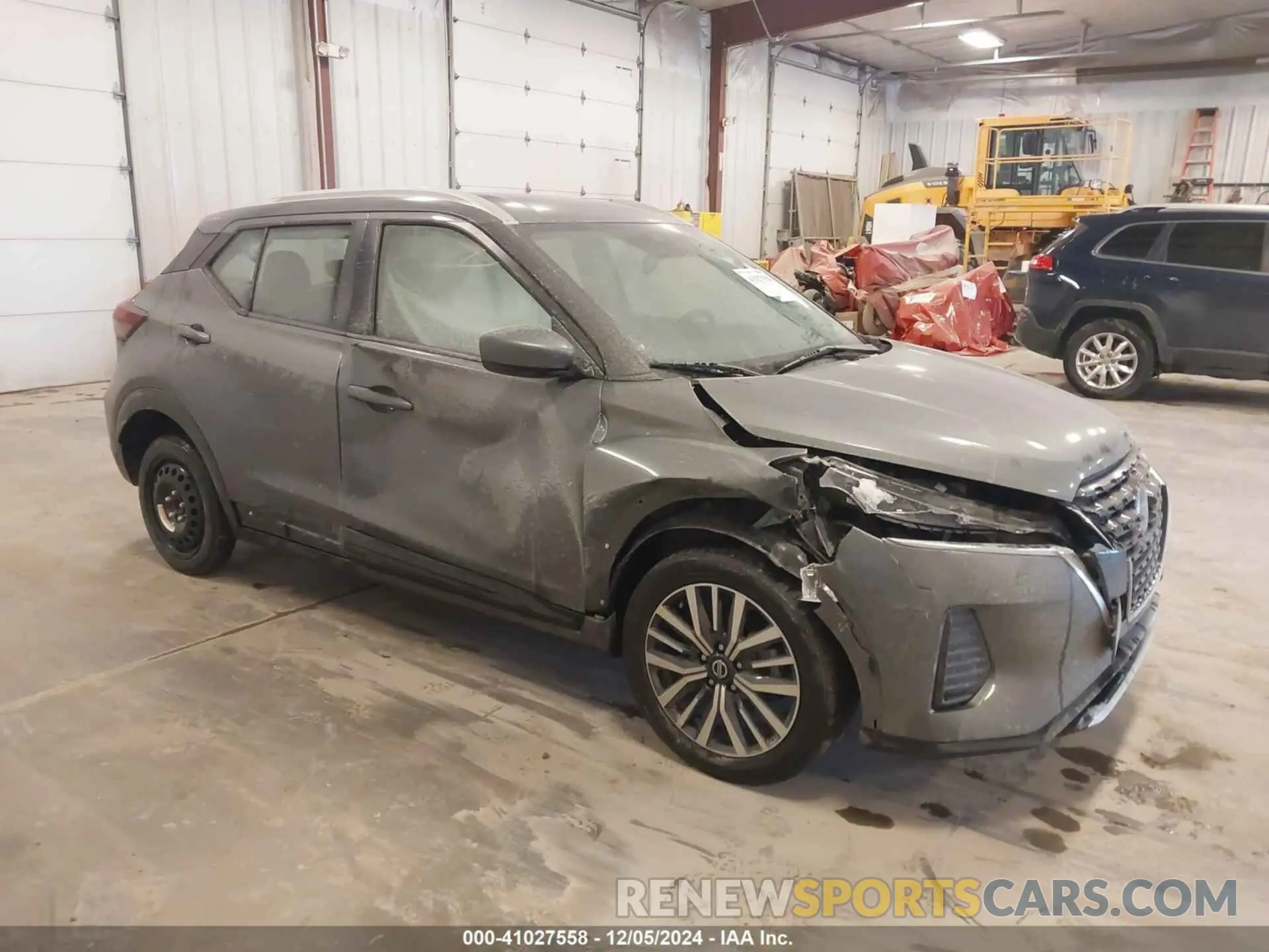 1 Photograph of a damaged car 3N1CP5CV5ML487236 NISSAN KICKS 2021