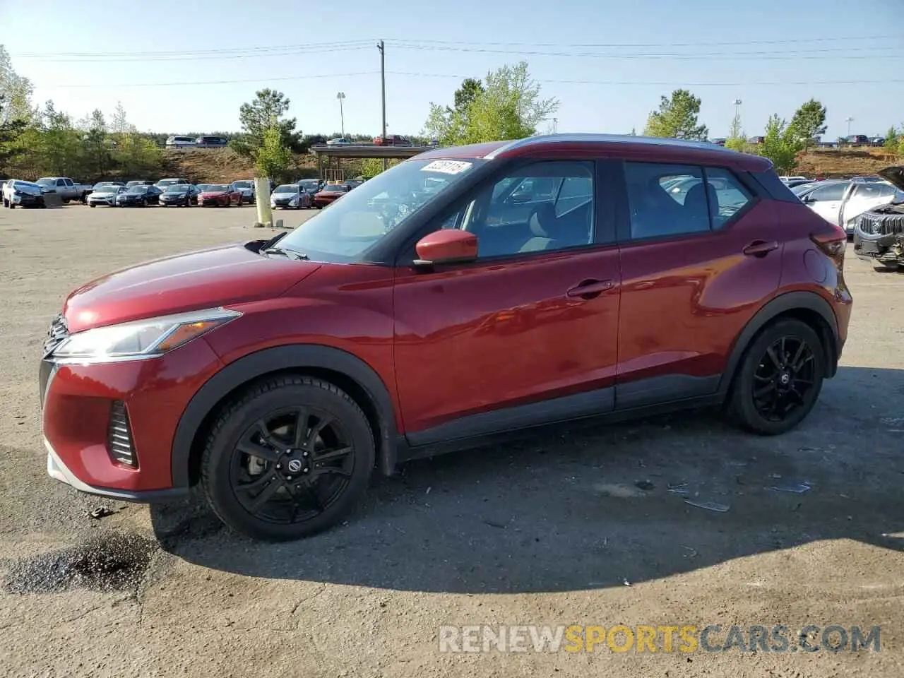 1 Photograph of a damaged car 3N1CP5CV5ML491576 NISSAN KICKS 2021