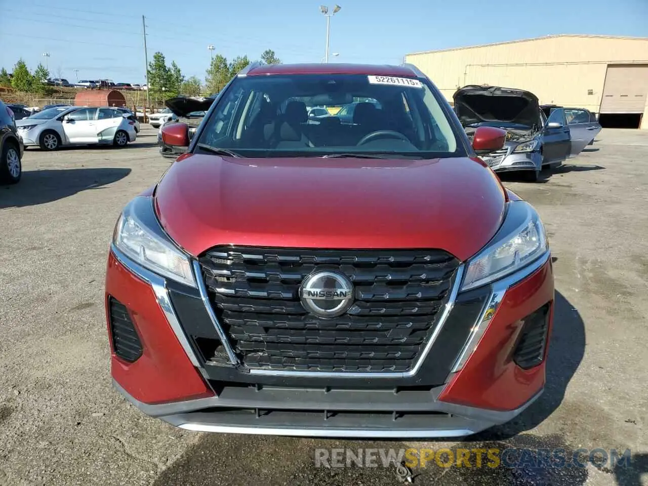 5 Photograph of a damaged car 3N1CP5CV5ML491576 NISSAN KICKS 2021
