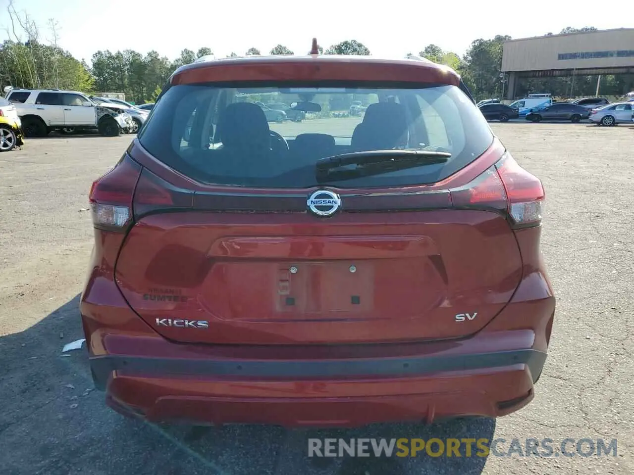 6 Photograph of a damaged car 3N1CP5CV5ML491576 NISSAN KICKS 2021