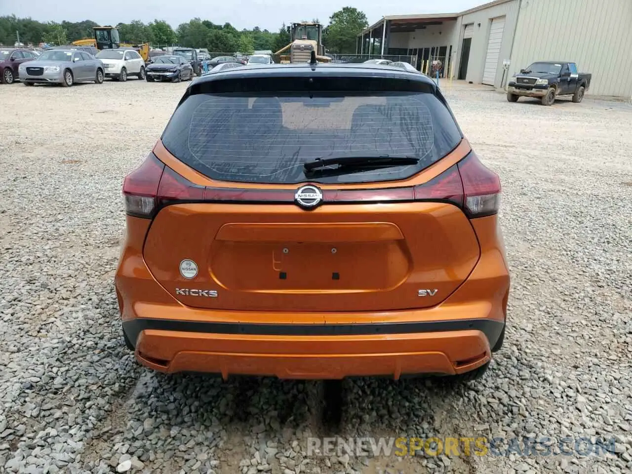 6 Photograph of a damaged car 3N1CP5CV5ML551226 NISSAN KICKS 2021