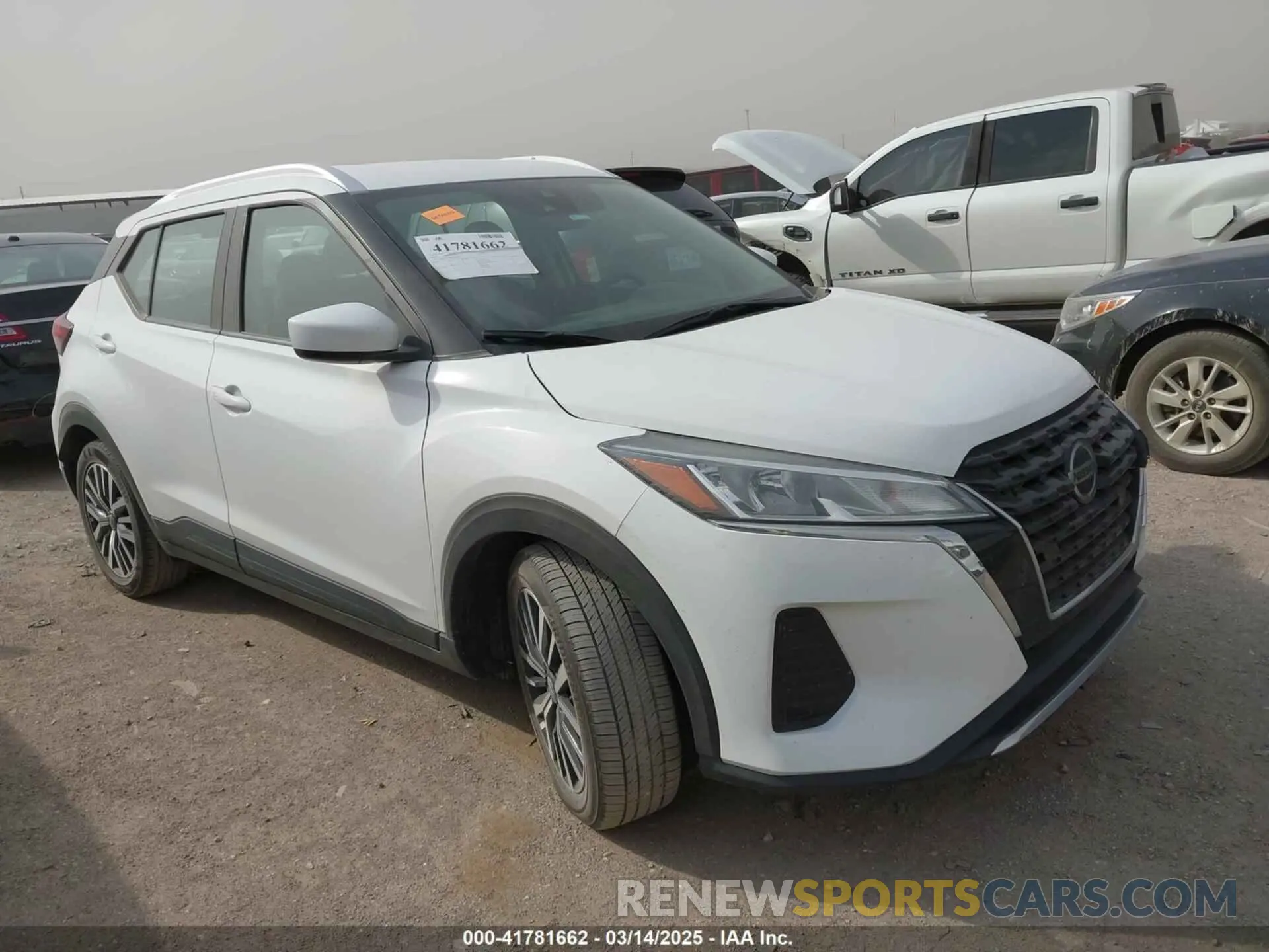 1 Photograph of a damaged car 3N1CP5CV6ML480697 NISSAN KICKS 2021