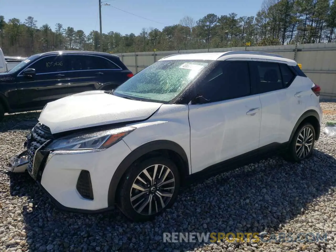 1 Photograph of a damaged car 3N1CP5CV6ML493871 NISSAN KICKS 2021
