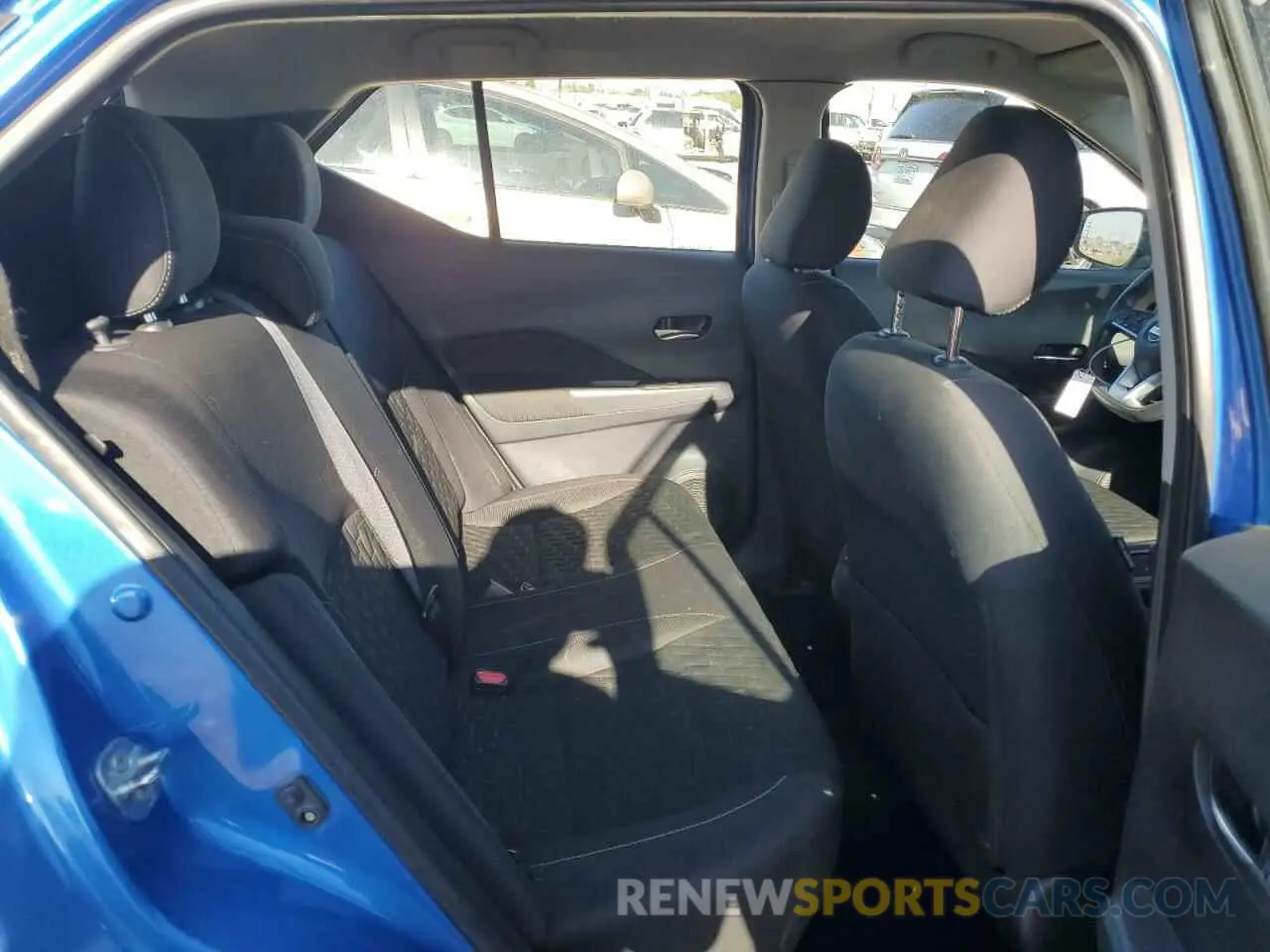 10 Photograph of a damaged car 3N1CP5CV6ML503654 NISSAN KICKS 2021