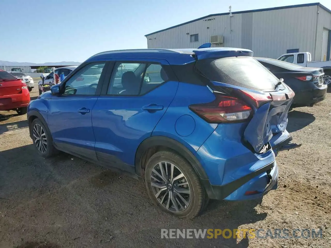 2 Photograph of a damaged car 3N1CP5CV6ML503654 NISSAN KICKS 2021