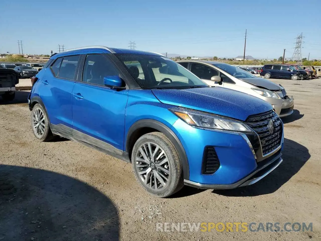 4 Photograph of a damaged car 3N1CP5CV6ML503654 NISSAN KICKS 2021