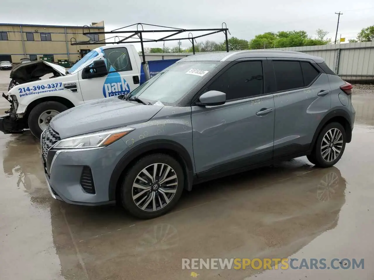 1 Photograph of a damaged car 3N1CP5CV6ML505369 NISSAN KICKS 2021