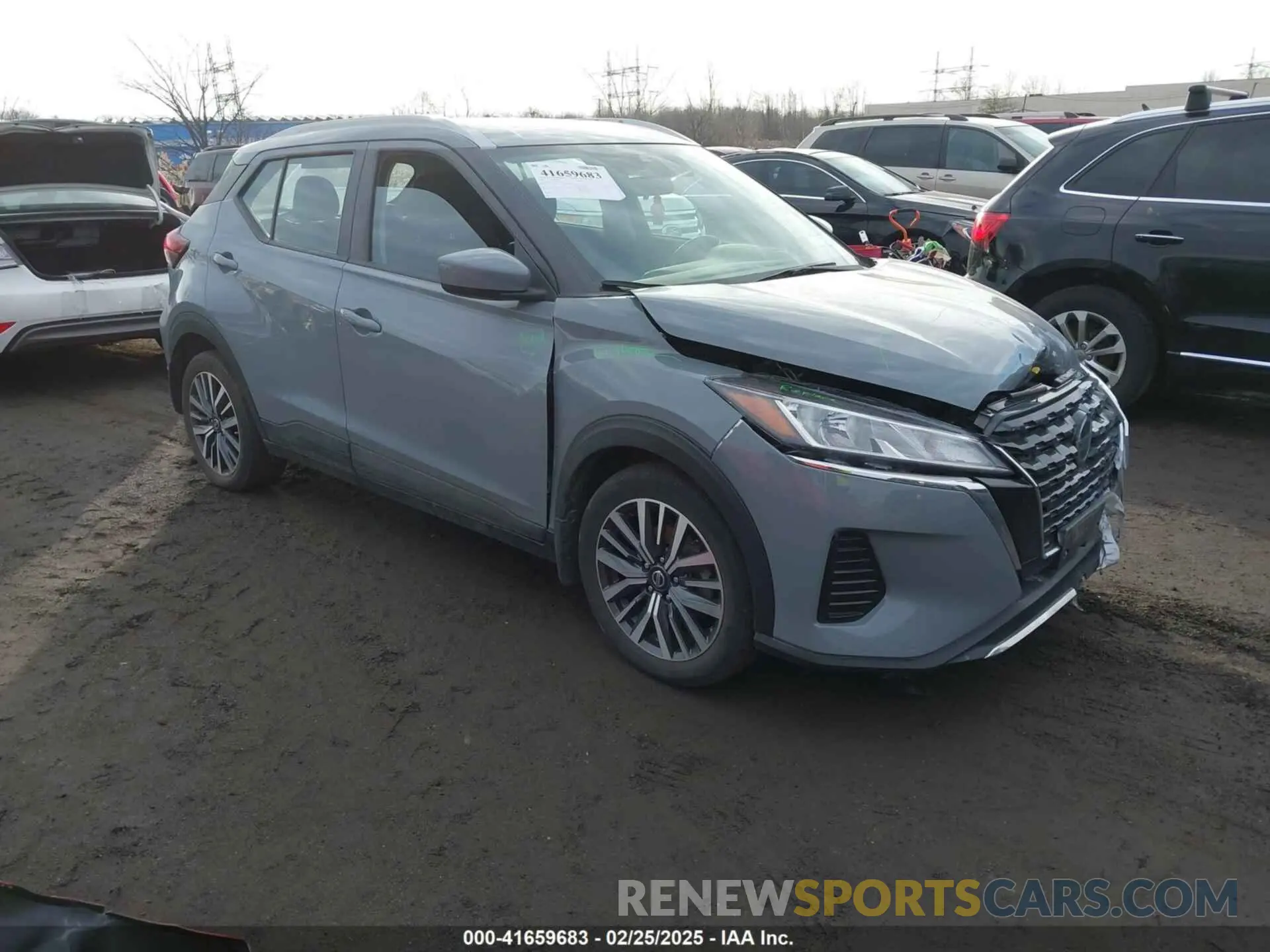 1 Photograph of a damaged car 3N1CP5CV6ML529185 NISSAN KICKS 2021