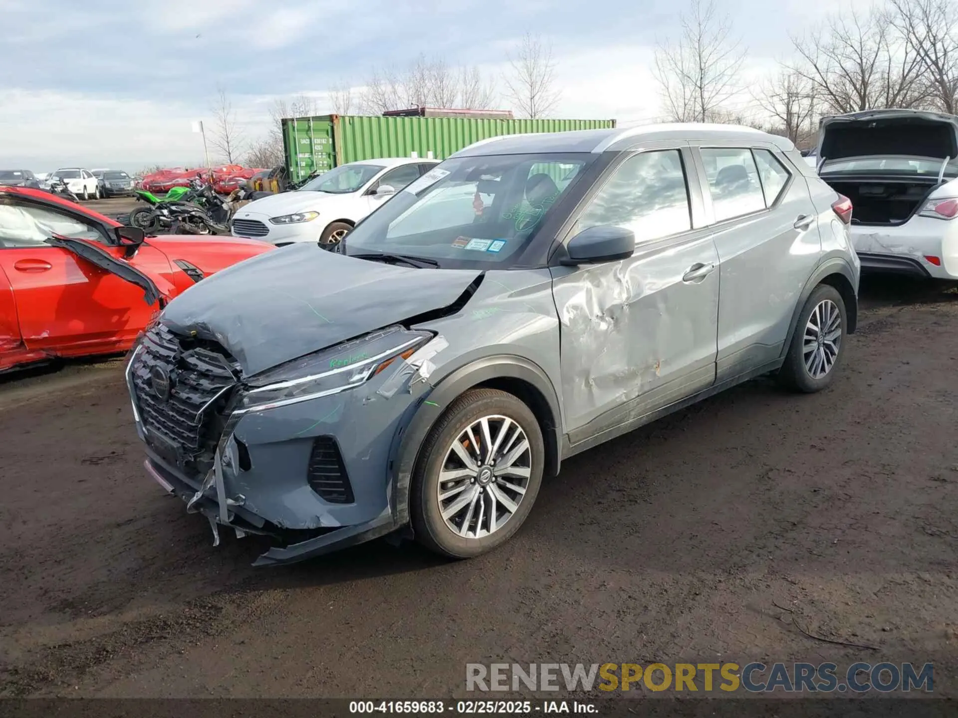 2 Photograph of a damaged car 3N1CP5CV6ML529185 NISSAN KICKS 2021