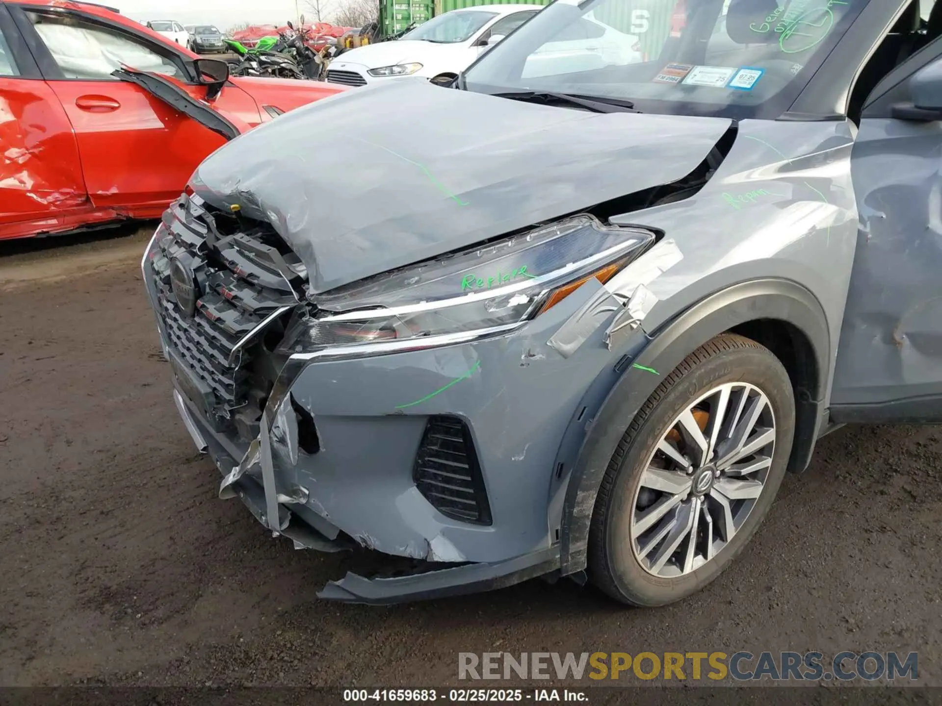 6 Photograph of a damaged car 3N1CP5CV6ML529185 NISSAN KICKS 2021