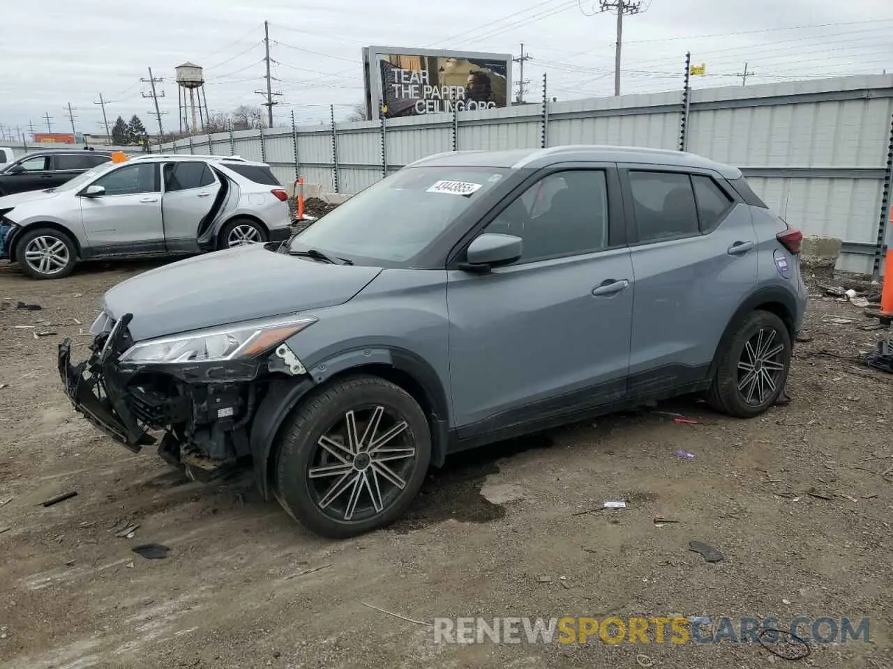 1 Photograph of a damaged car 3N1CP5CV6ML542194 NISSAN KICKS 2021
