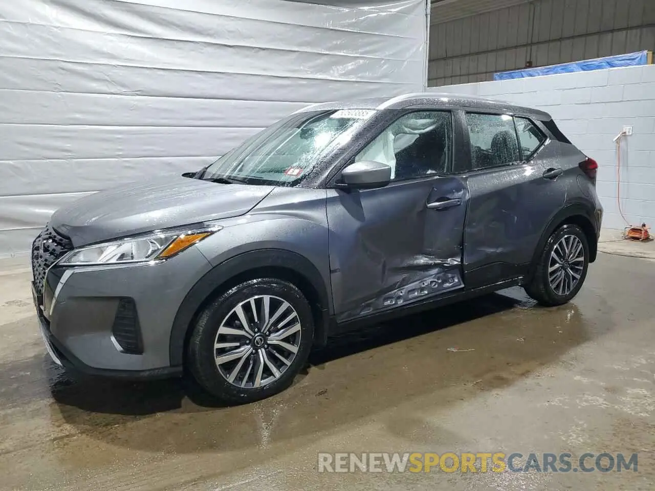 1 Photograph of a damaged car 3N1CP5CV6ML563580 NISSAN KICKS 2021