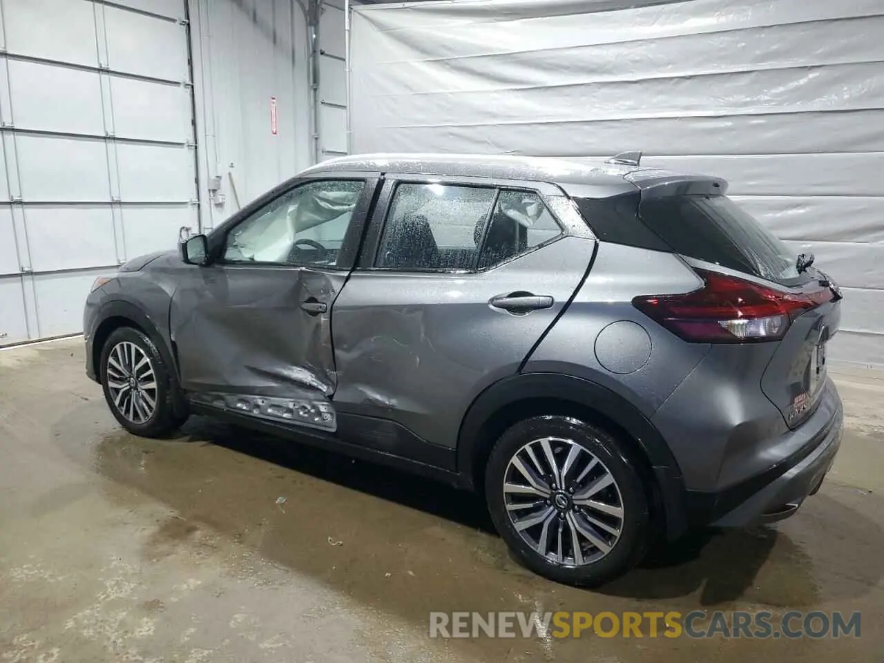 2 Photograph of a damaged car 3N1CP5CV6ML563580 NISSAN KICKS 2021