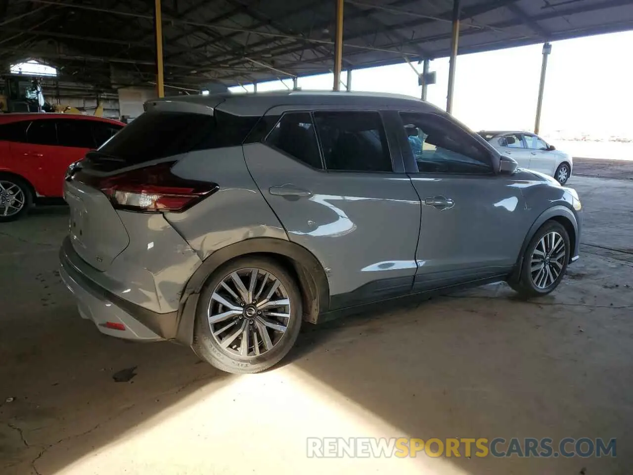 3 Photograph of a damaged car 3N1CP5CV7ML520172 NISSAN KICKS 2021