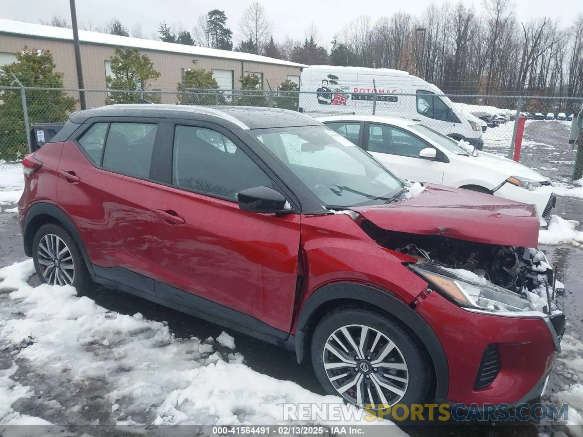 1 Photograph of a damaged car 3N1CP5CV8ML517653 NISSAN KICKS 2021