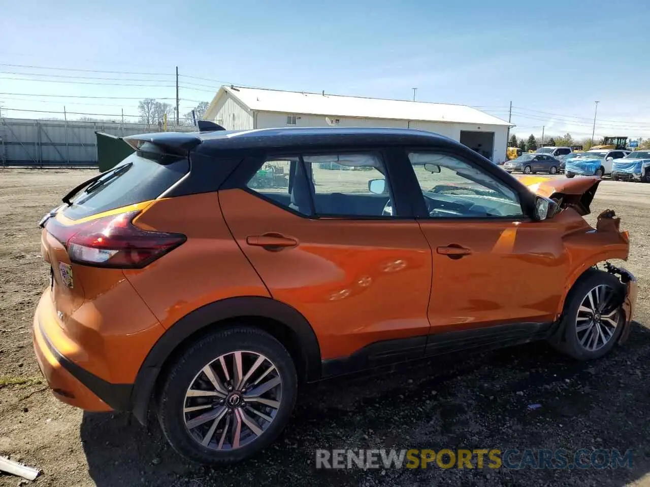 3 Photograph of a damaged car 3N1CP5CV8ML562737 NISSAN KICKS 2021