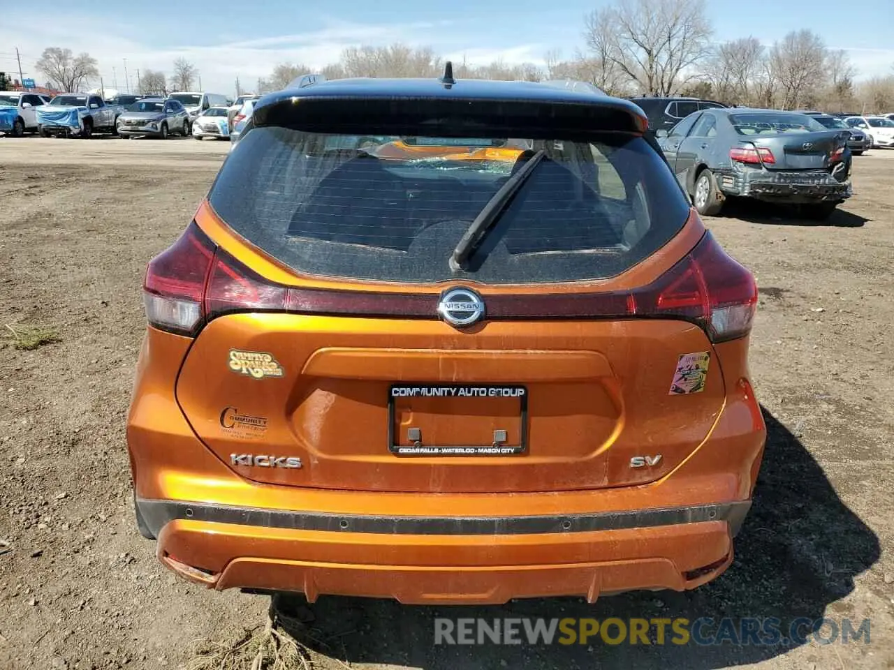 6 Photograph of a damaged car 3N1CP5CV8ML562737 NISSAN KICKS 2021