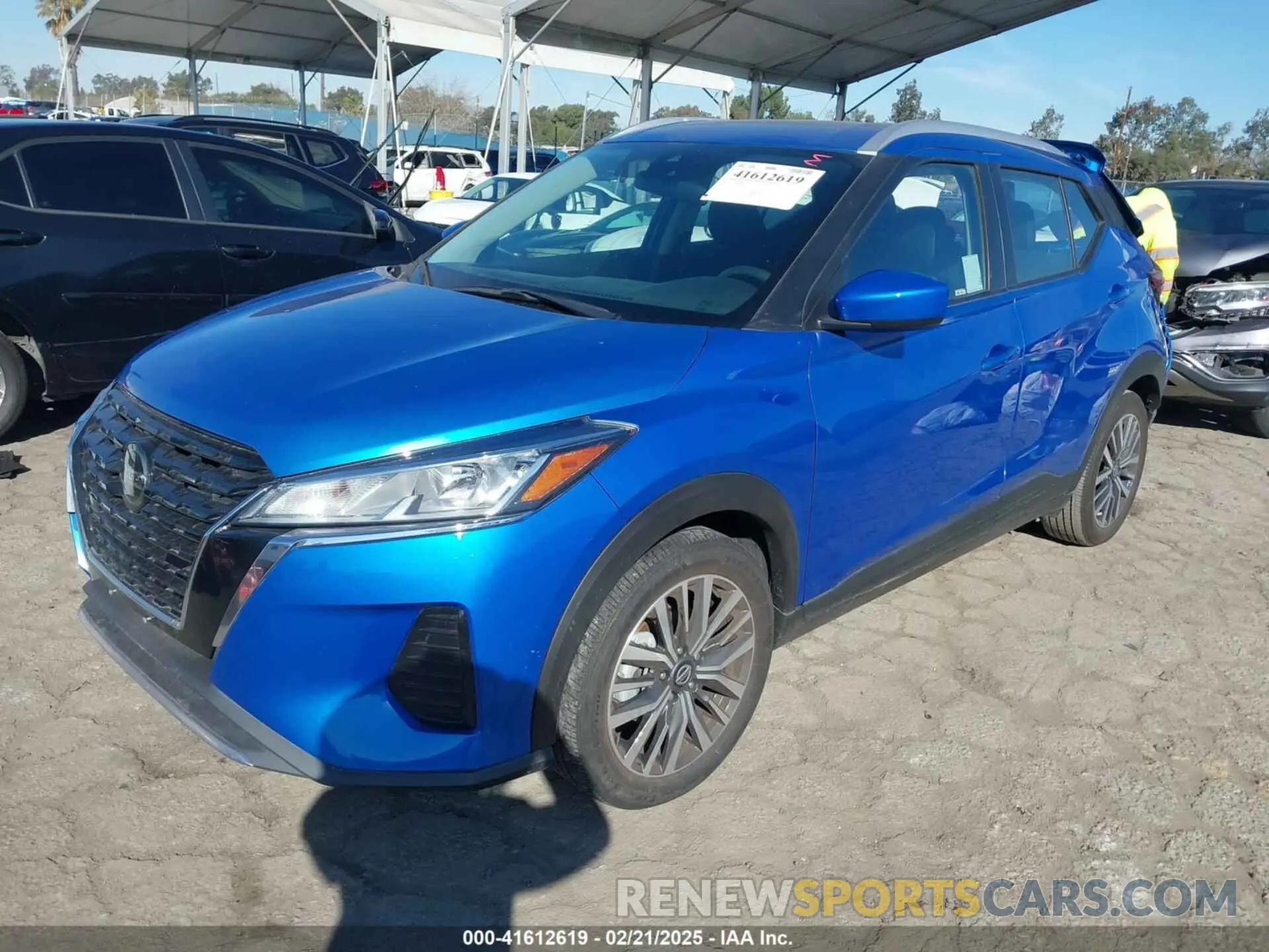 2 Photograph of a damaged car 3N1CP5CV9ML477910 NISSAN KICKS 2021