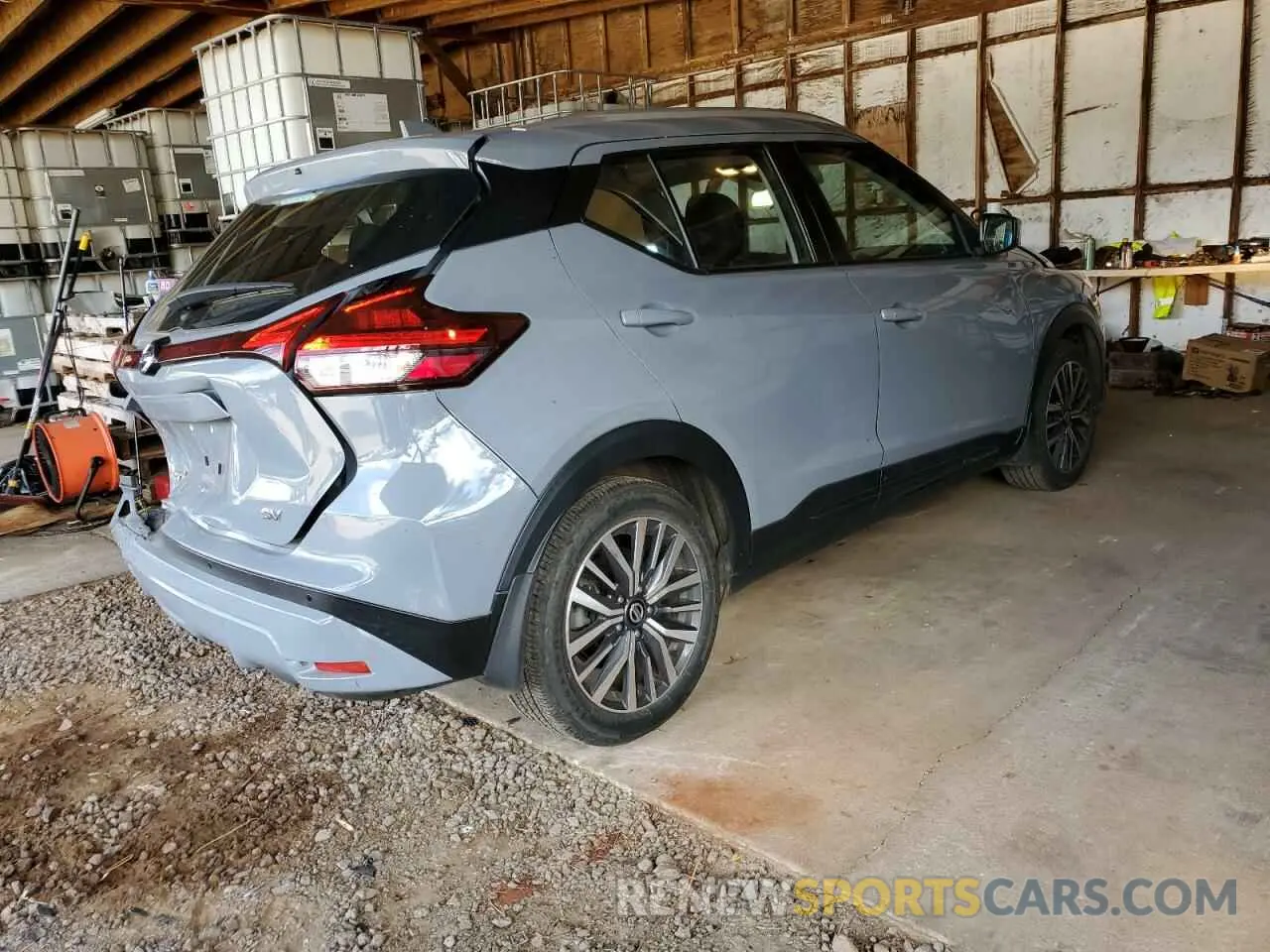 3 Photograph of a damaged car 3N1CP5CV9ML492746 NISSAN KICKS 2021