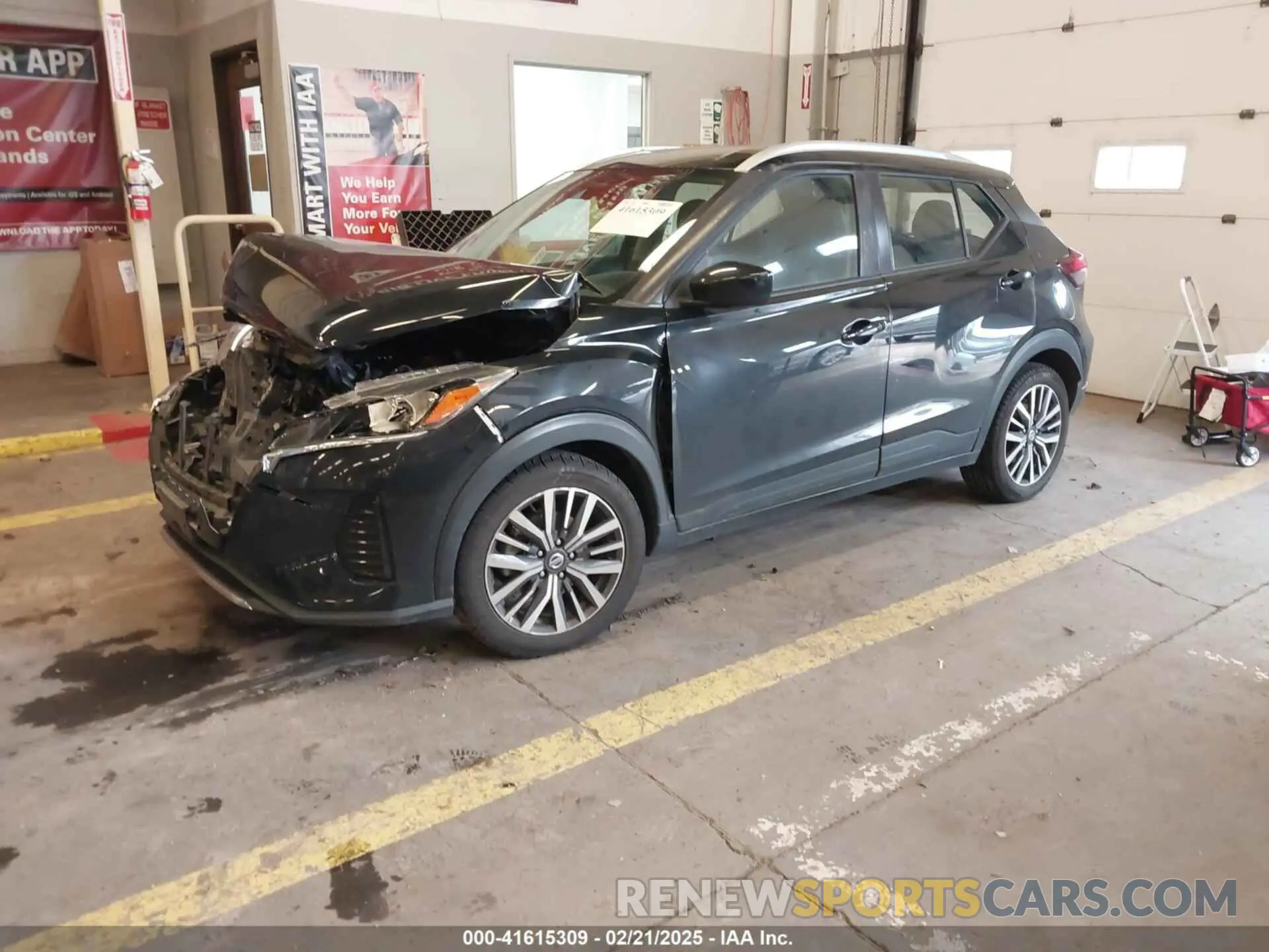 2 Photograph of a damaged car 3N1CP5CV9ML503860 NISSAN KICKS 2021