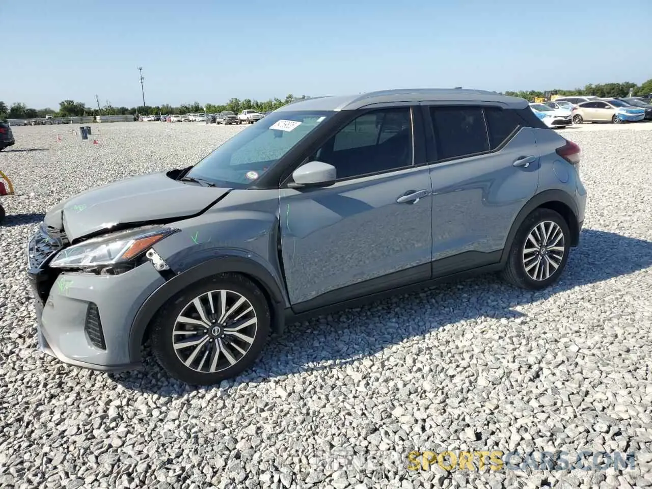 1 Photograph of a damaged car 3N1CP5CV9ML515796 NISSAN KICKS 2021
