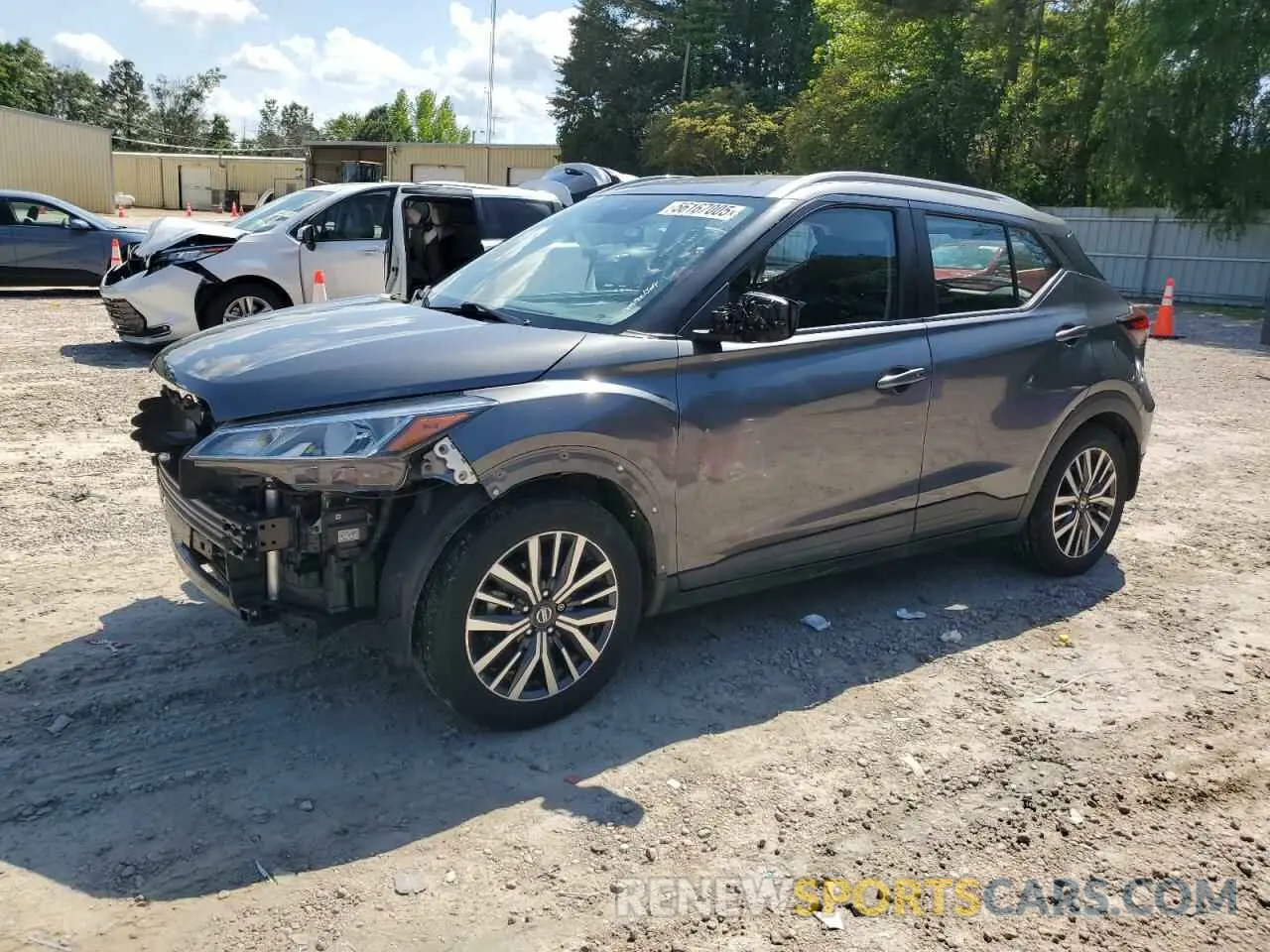 1 Photograph of a damaged car 3N1CP5CV9ML525423 NISSAN KICKS 2021