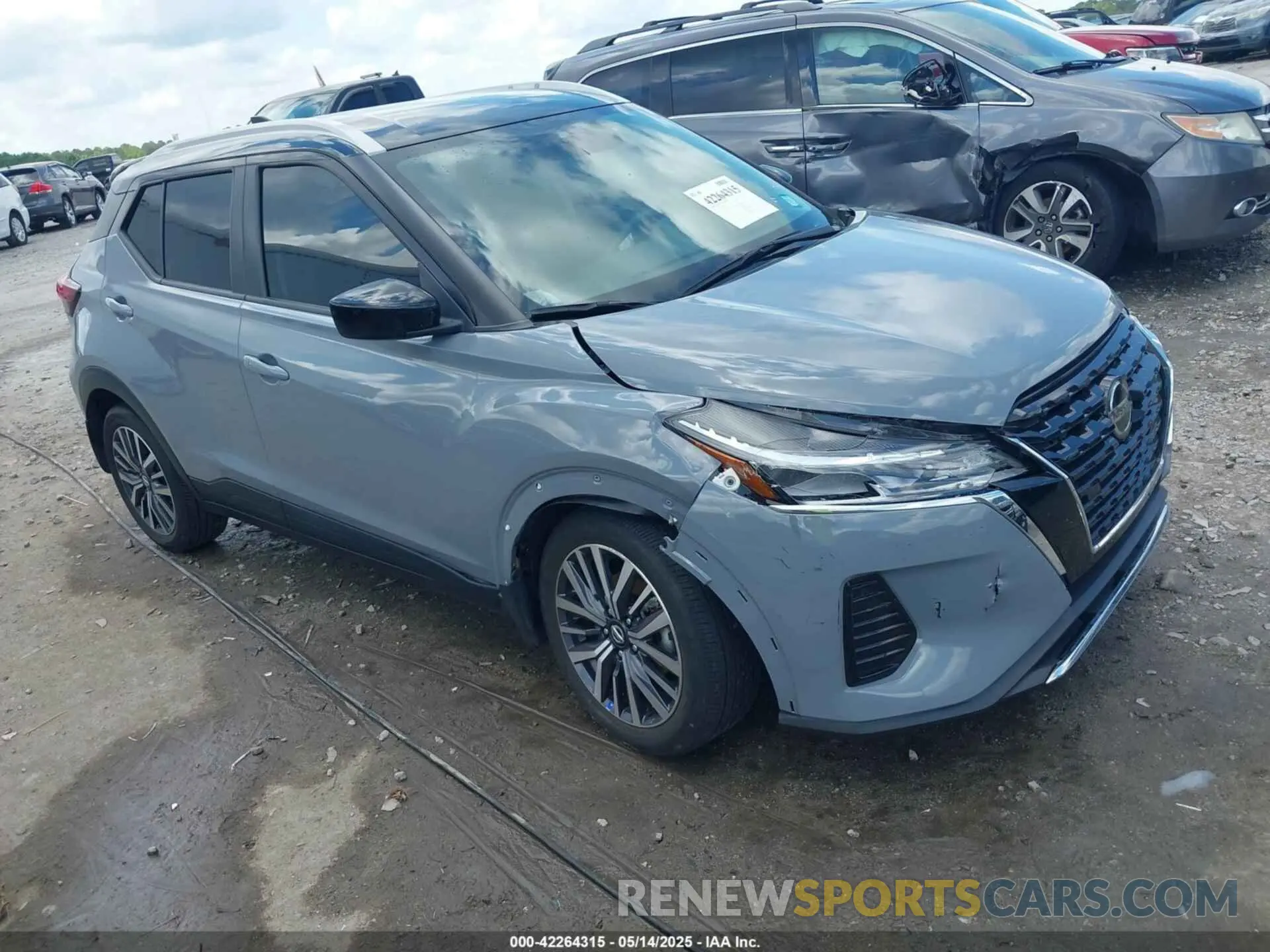 1 Photograph of a damaged car 3N1CP5CV9ML541394 NISSAN KICKS 2021