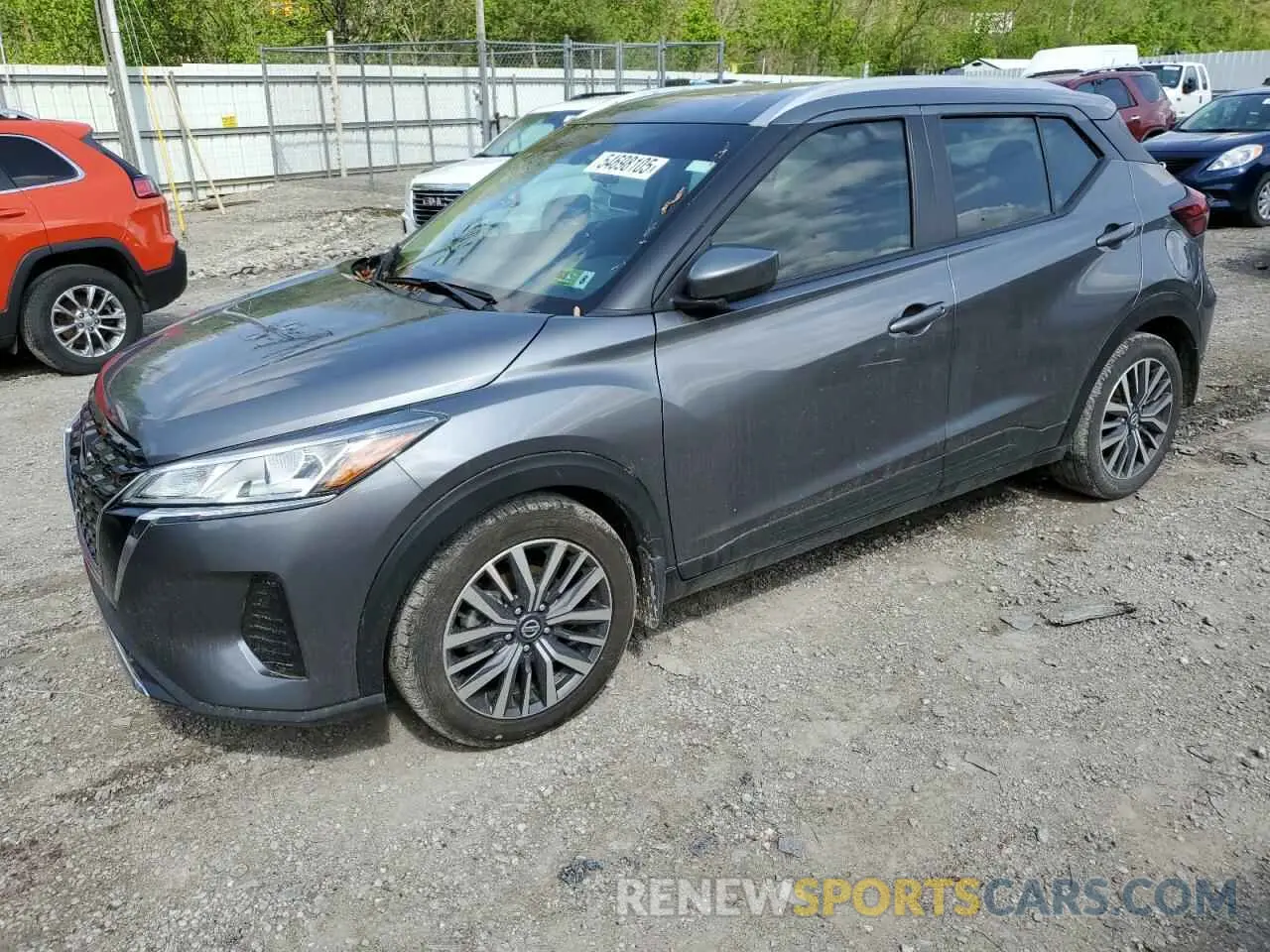 1 Photograph of a damaged car 3N1CP5CV9ML566408 NISSAN KICKS 2021