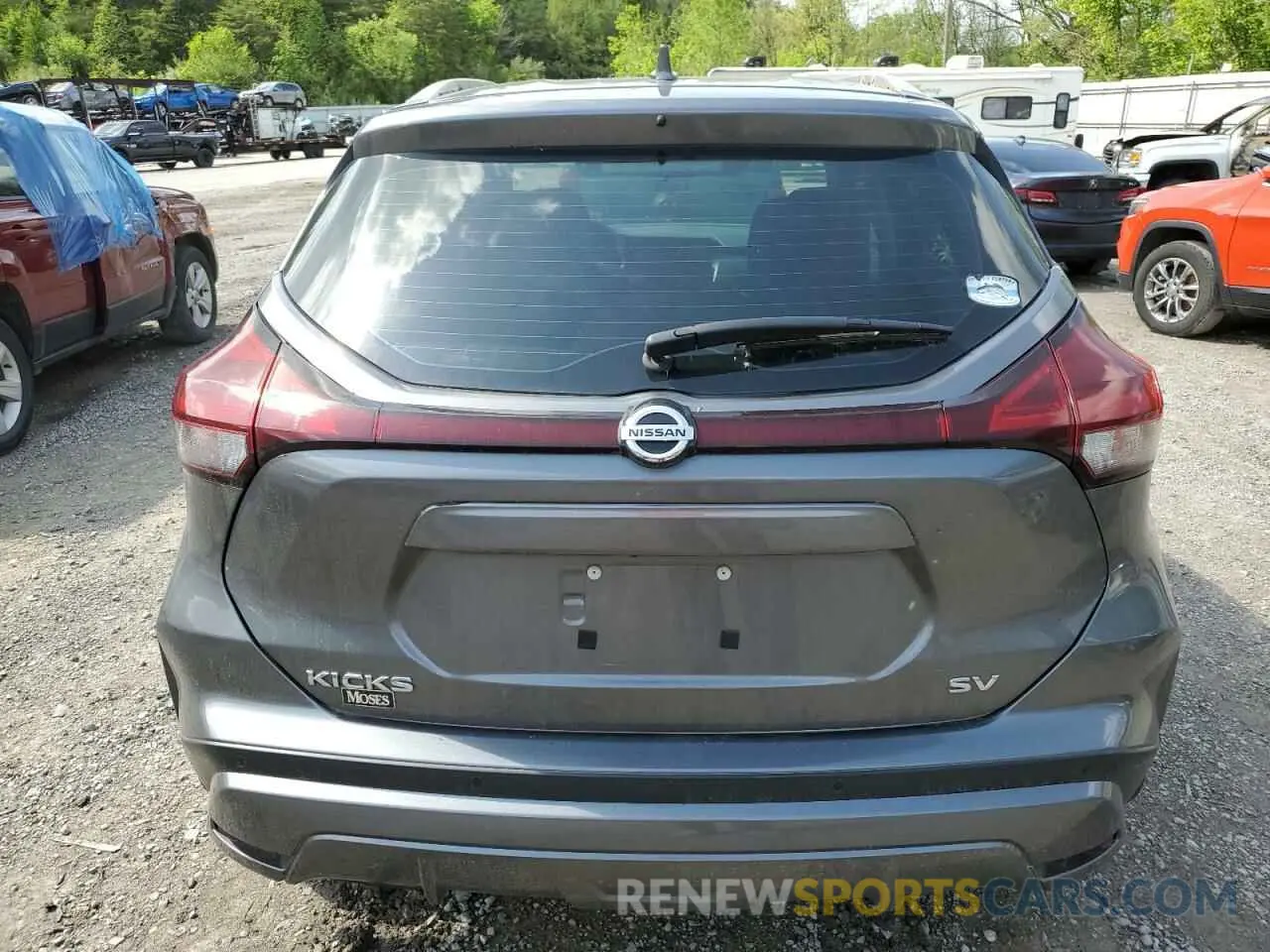 6 Photograph of a damaged car 3N1CP5CV9ML566408 NISSAN KICKS 2021