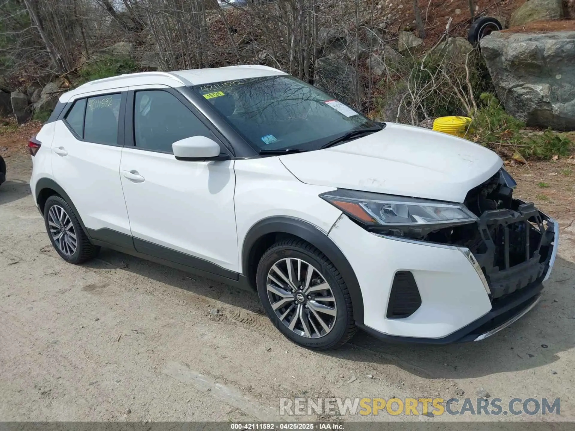 1 Photograph of a damaged car 3N1CP5CVXML470495 NISSAN KICKS 2021