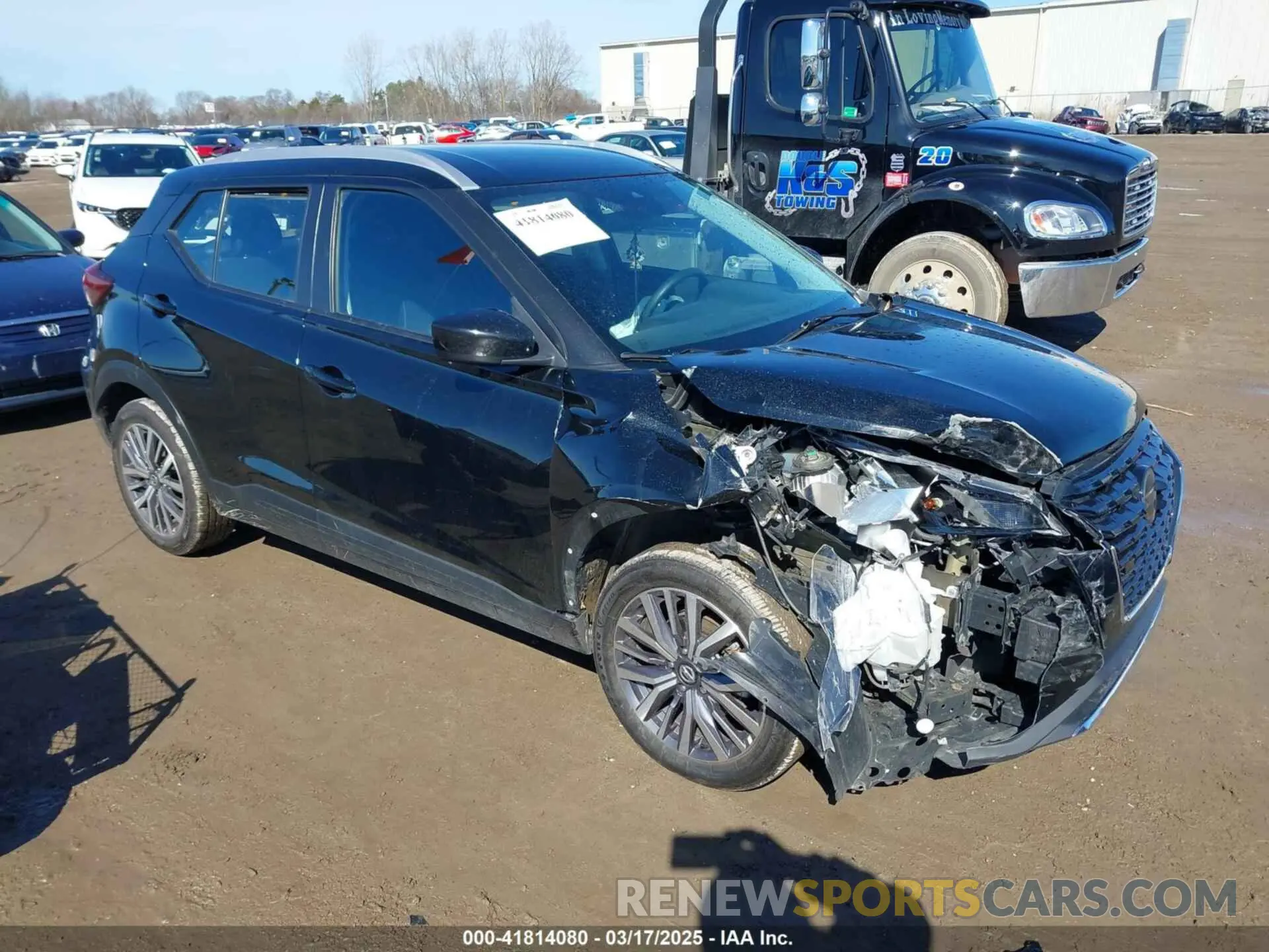 1 Photograph of a damaged car 3N1CP5CVXML523471 NISSAN KICKS 2021