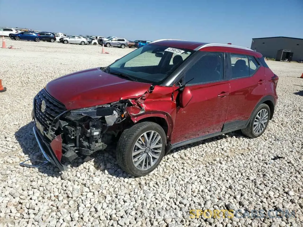 1 Photograph of a damaged car 3N1CP5CVXML545437 NISSAN KICKS 2021