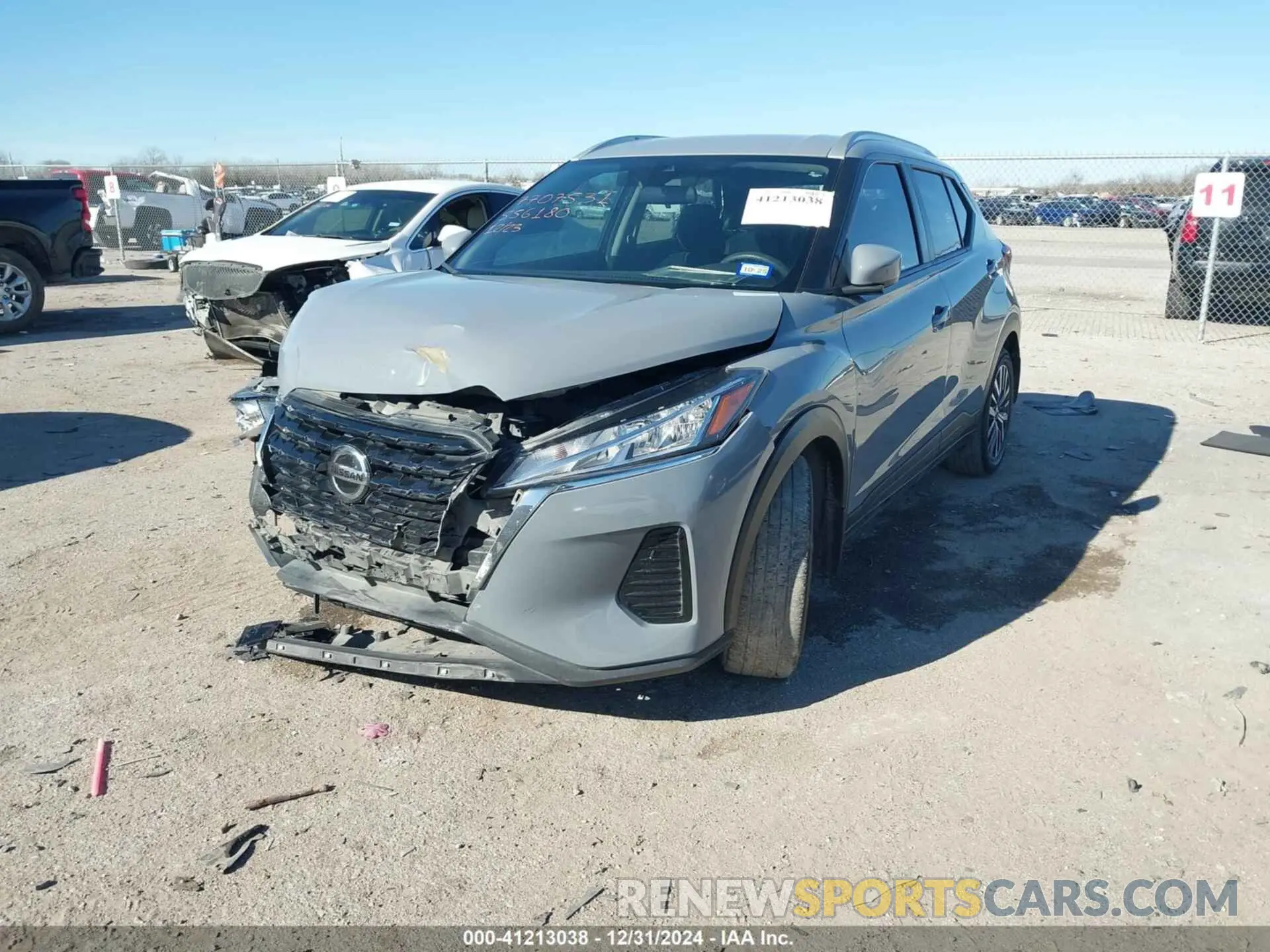 2 Photograph of a damaged car 3N1CP5CVXML556180 NISSAN KICKS 2021