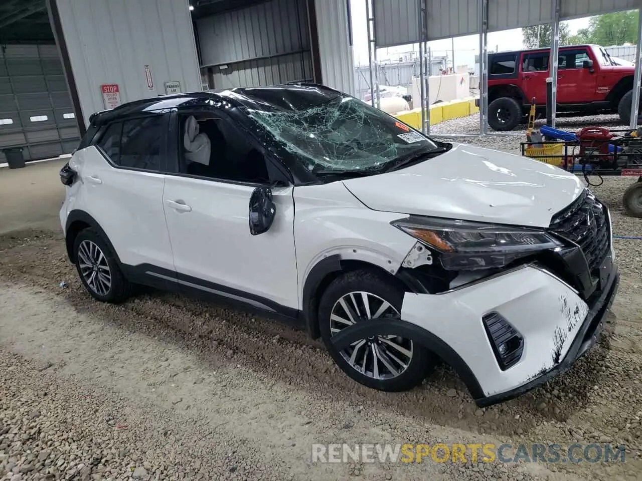 4 Photograph of a damaged car 3N1CP5DV1ML489757 NISSAN KICKS 2021