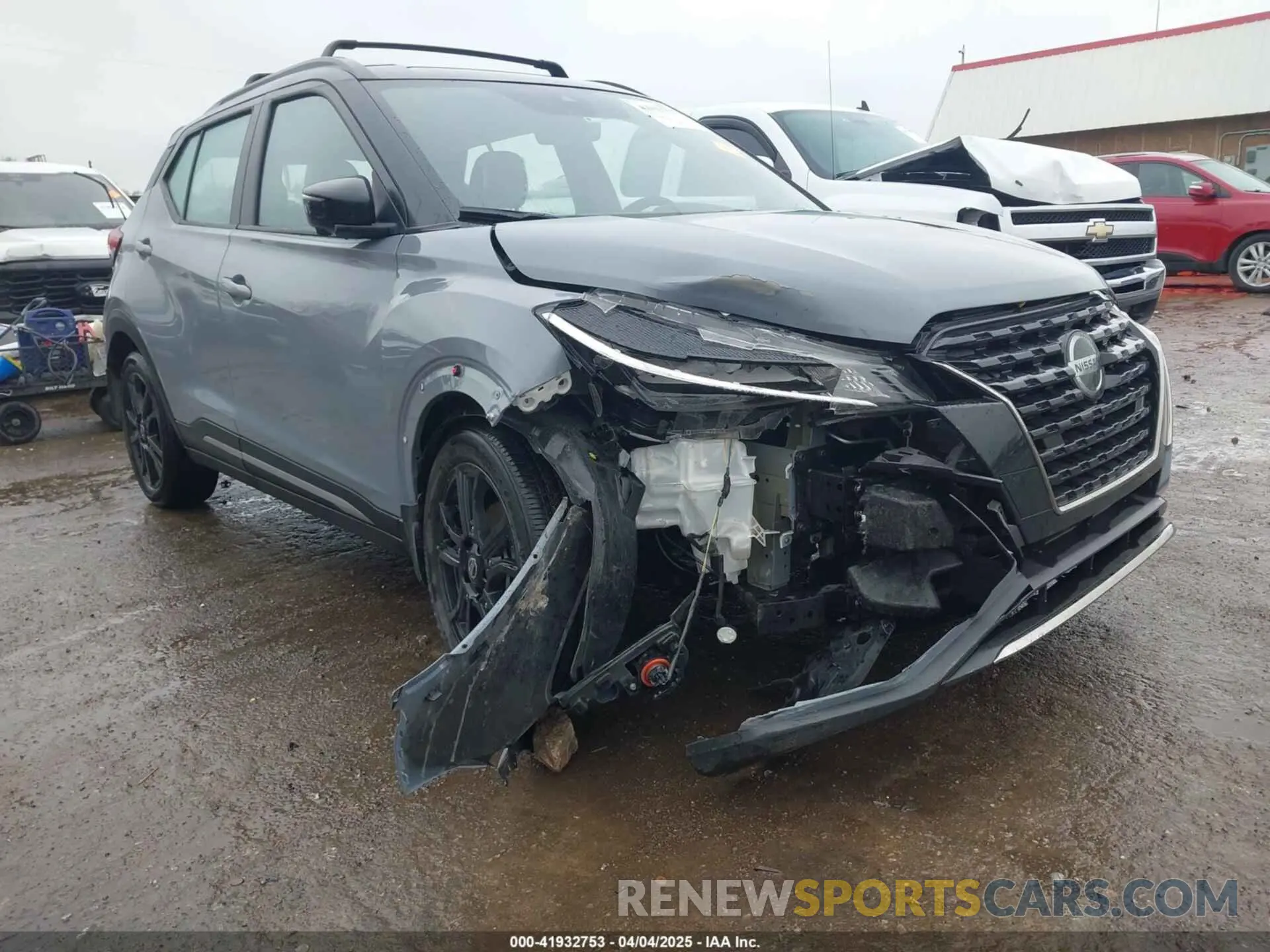 1 Photograph of a damaged car 3N1CP5DV1ML524720 NISSAN KICKS 2021