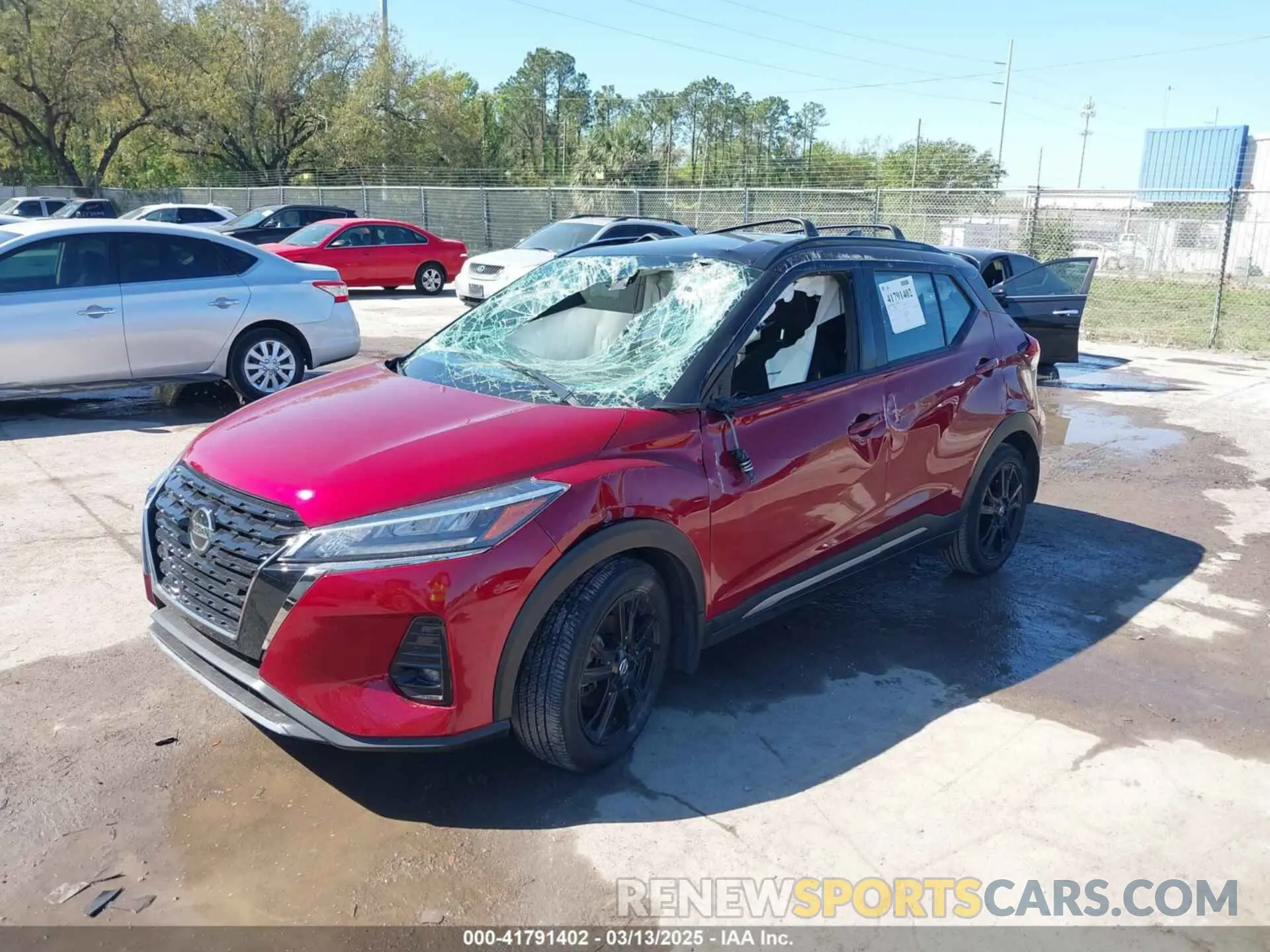 2 Photograph of a damaged car 3N1CP5DV1ML557572 NISSAN KICKS 2021