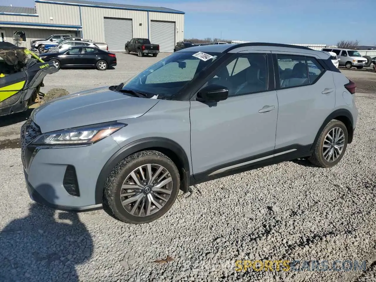 1 Photograph of a damaged car 3N1CP5DV2ML485667 NISSAN KICKS 2021