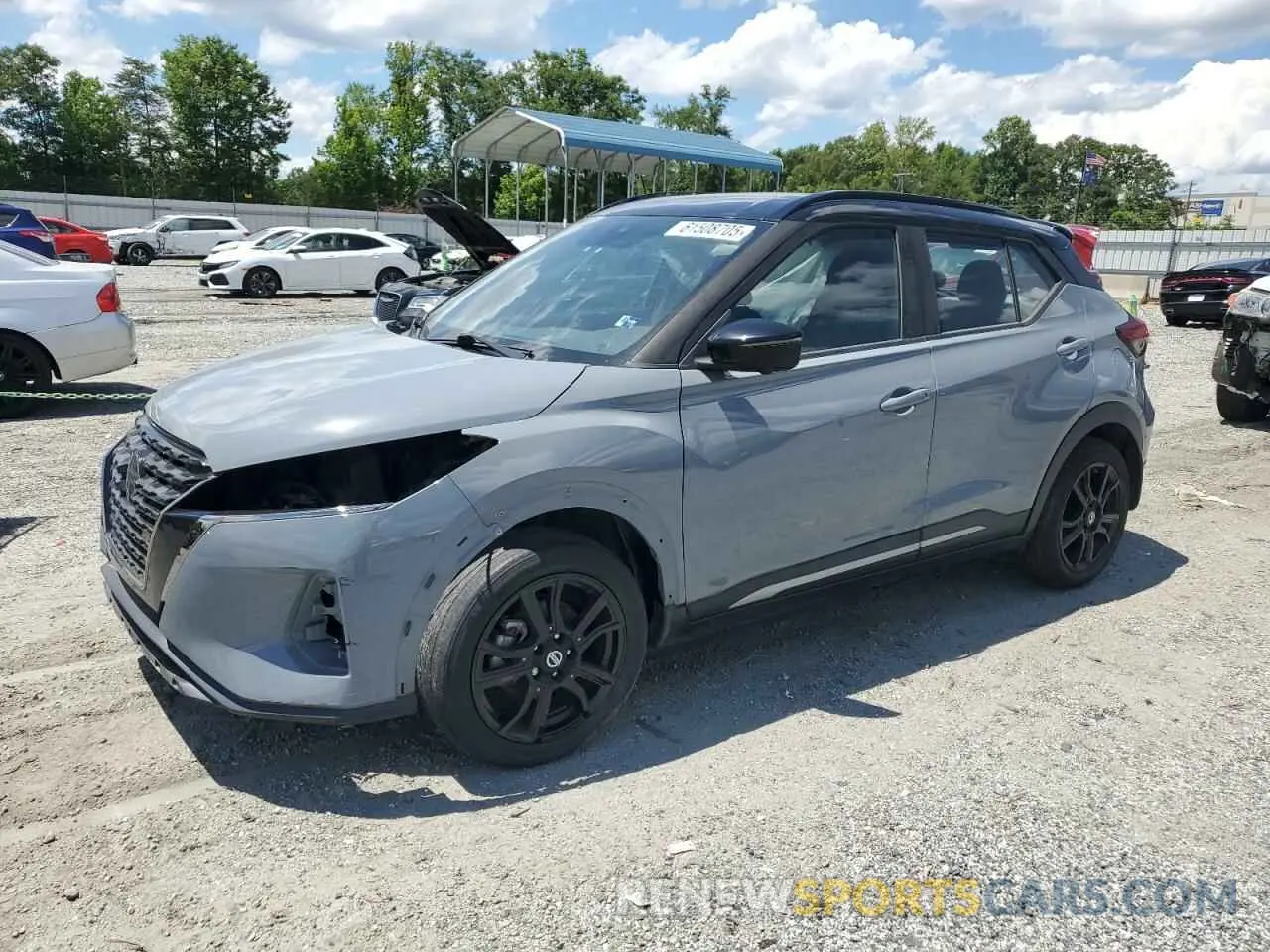 1 Photograph of a damaged car 3N1CP5DV3ML466545 NISSAN KICKS 2021
